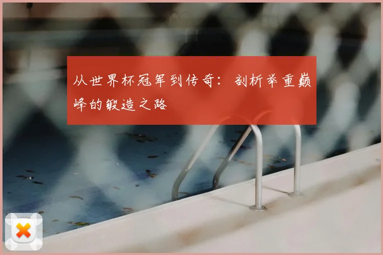从世界杯冠军到传奇：剖析举重巅峰的锻造之路